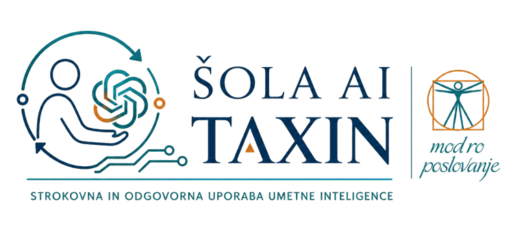 Šola AI Taxin · Modro poslovanje
